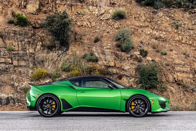 Illustration for article titled The 2020 Lotus Evora GT Gets Its Rear Seat Back And 6 Extra HP